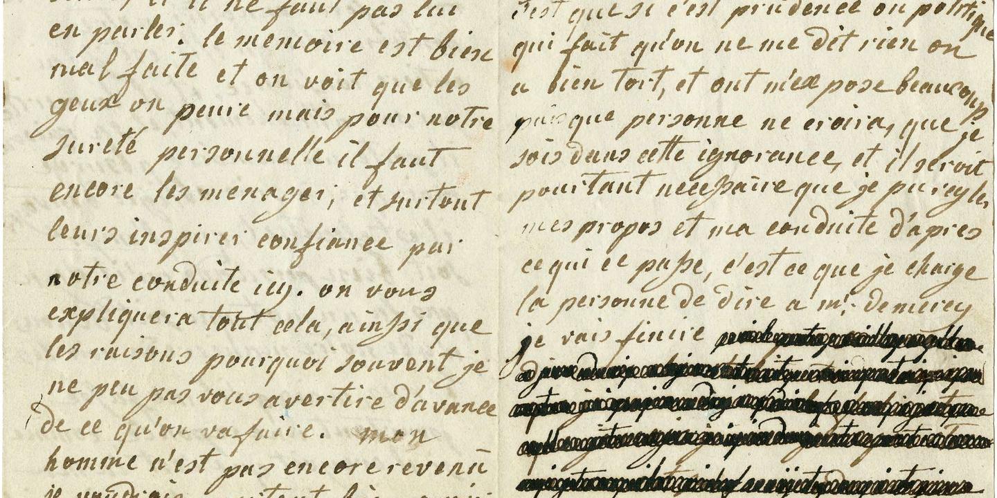 les dessous des lettres de marie antoinette