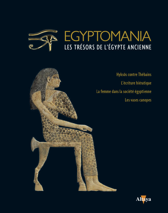 La couverture du huitième volume de la collection « Le Monde »/Altaya « Egyptomania ».