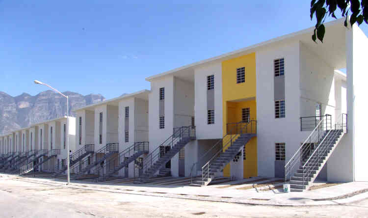Logements à Monterrey (Mexique).