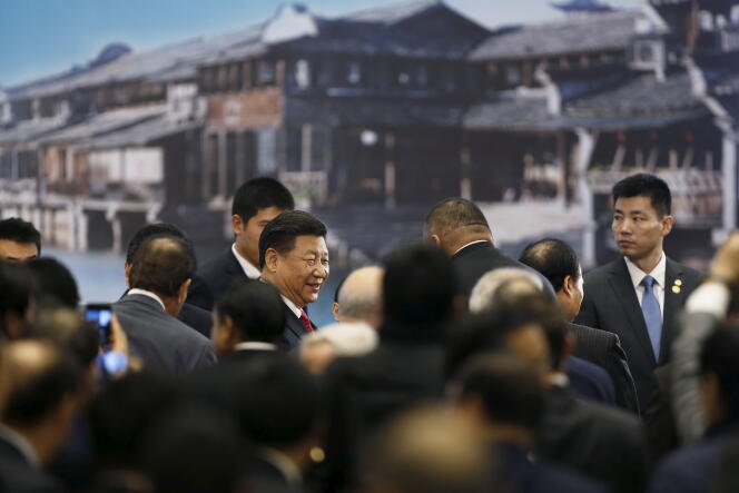Le président Xi Jinping inaugure la 2e conférence internationale sur Internet, à Wuzhen, en décembre 2015.