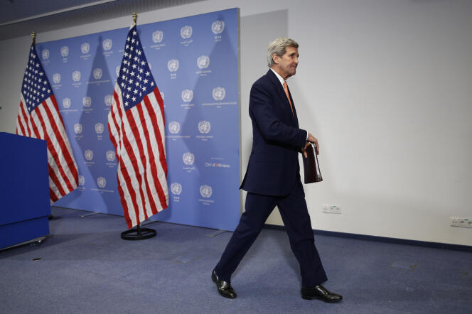 Le secrétaire d’Etat américain John Kerry s’est encore une fois dit convaincu que la menace d’une arme nucléaire était considérablement réduite par l’entrée en vigueur de cet accord.