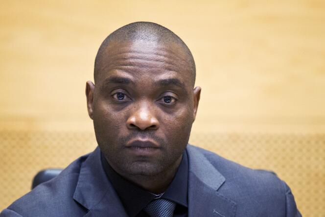 Germain Katanga le 23 mai 2014 à La Haye devant la Cour pénale internationale.