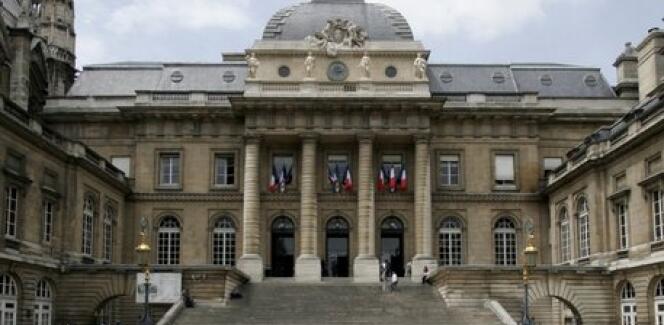 Le Palais de justice à Paris