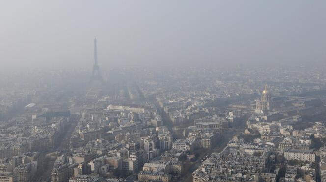 Vue de Paris, le 18 mars 2015.