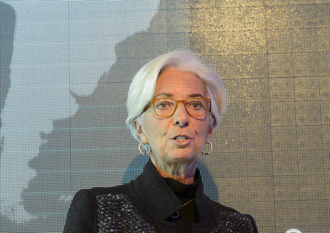 La directrice du Fonds monétaire international, Christine Lagarde, est candidate à un deuxième mandat à la tête de l'institution.