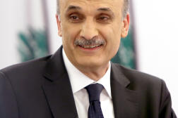 Samir Geagea, le 24 avril 2014, à Beyrouth. 