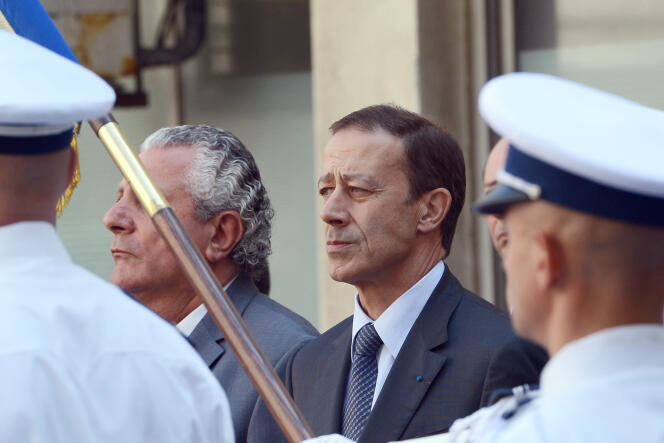 Le préfet Alain Gardère, à Marseille en septembre 2012.