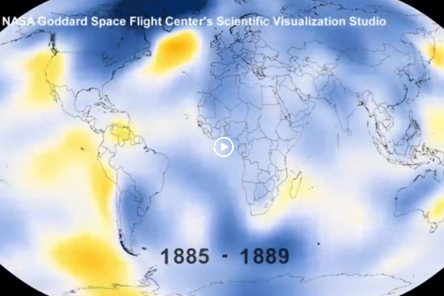 Vidéo. Une vidéo de la NASA montre le réchauffement climatique
