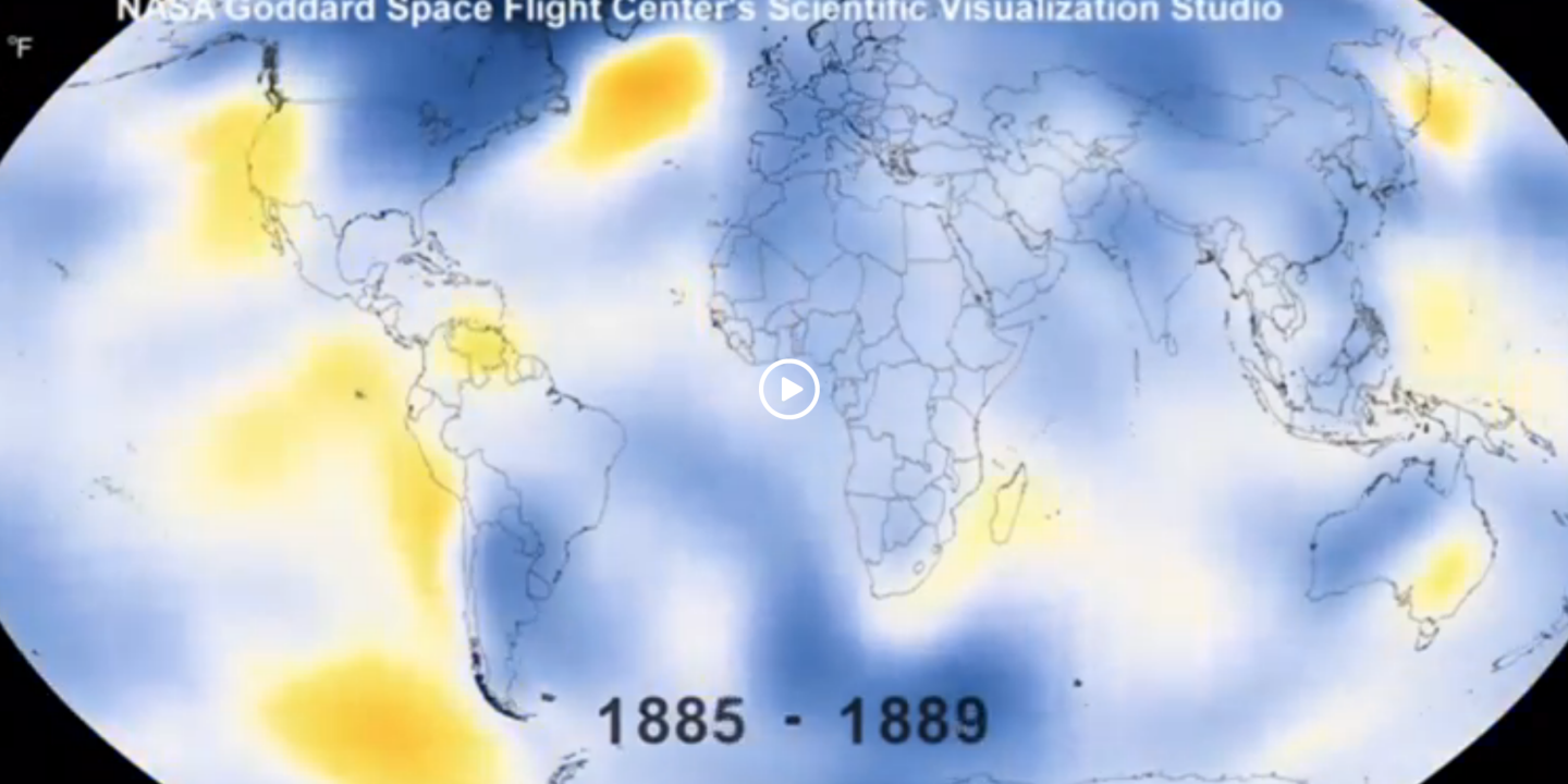 Vidéo. Une vidéo de la NASA montre le réchauffement climatique
