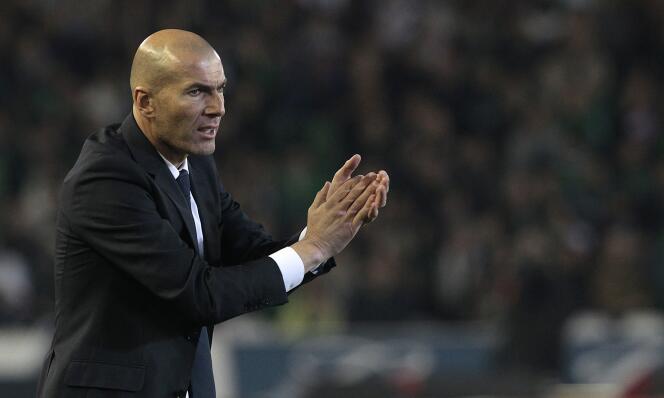 Zinedine Zidane, le 24 janvier
