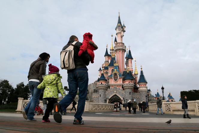 A Disneyland Paris, à Marne-la-Vallée (Seine-et-Marne), le 21 janvier 2015.