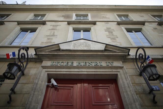 Le lycée Henri-IV, à Paris, a été la cible de plusieurs menaces téléphoniques, en janvier.