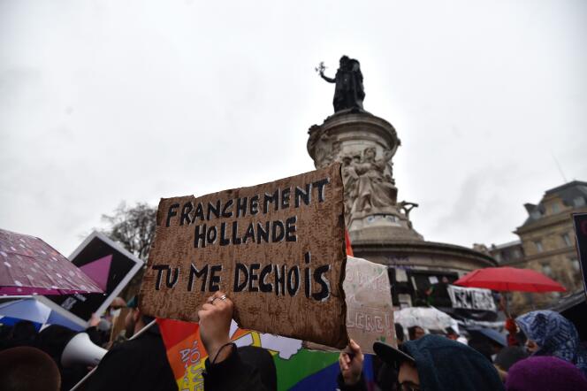A Paris, des citoyens non militants ont manifesté contre l’état d’urgence et la déchéance de nationalité aux côtés des associations et des syndicats.