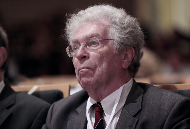 L’ancien ministre socialiste Pierre Joxe, le 5 octobre 2012.