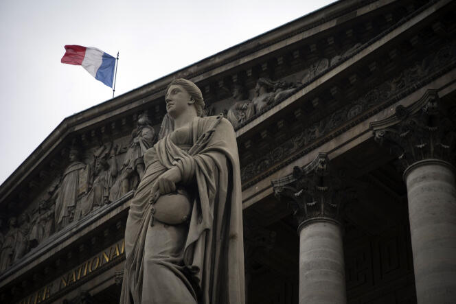 L'Assemblée nationale, à Paris, le 27 janvier.