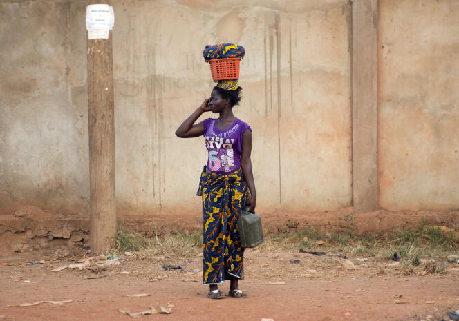 A Bangui, capitale centrafricaine, en septembre 2013.