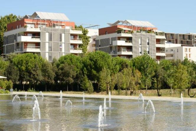 Le nouvel écoquartier Parc Marianne, à Montpellier.