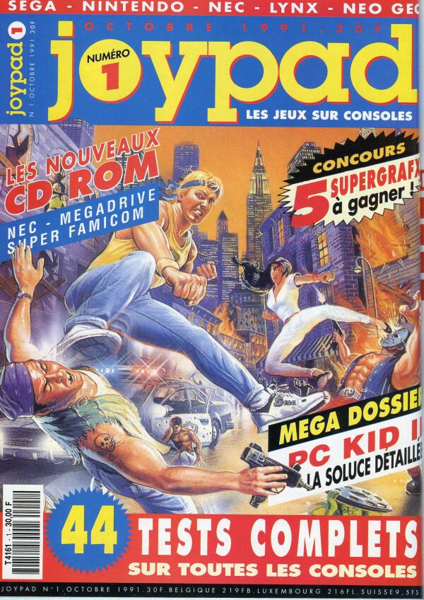 « Joypad », lancé en 1991, est l'un des trois magazines emblématiques de l'âge d'or des années 1990, avec « Player One » et « Consoles + ».