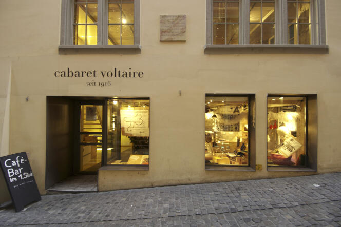 Le Cabaret Voltaire, à Zurich, où Dada organisa sa soirée fondatrice,  le 5  février 1916.