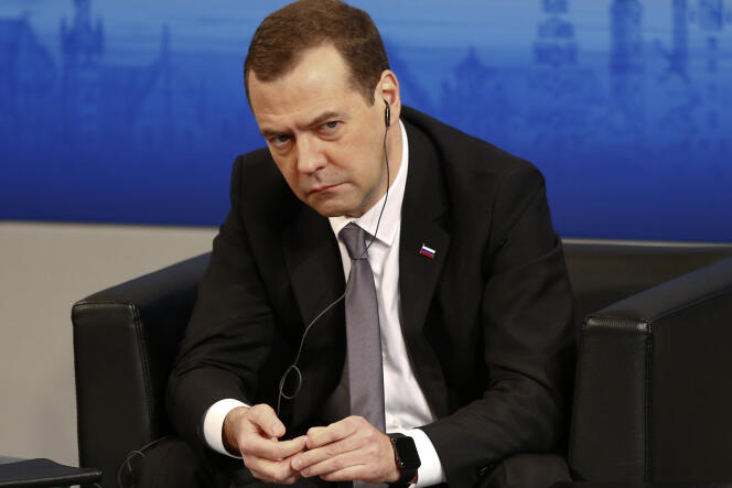 Dmitri Medvedev, à Munich, le 13 février.