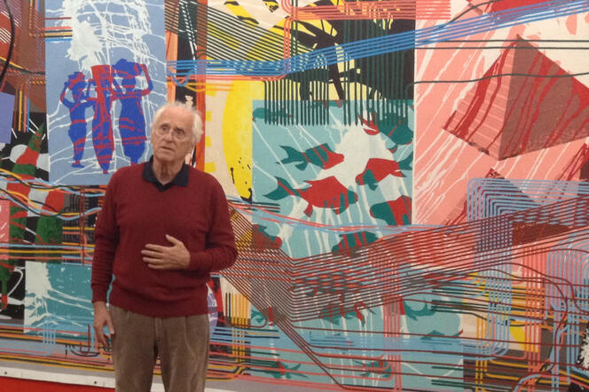 Depuis 2013, Gérard Fromanger travaille sur une série d'œuvres intitulées « Le Cœur fait ce qu’il veut ». Dix tableaux sont présentés au Grand Palais et annoncent la rétrospective consacrée à Gérard Fromanger dans un an au Centre Pompidou.
