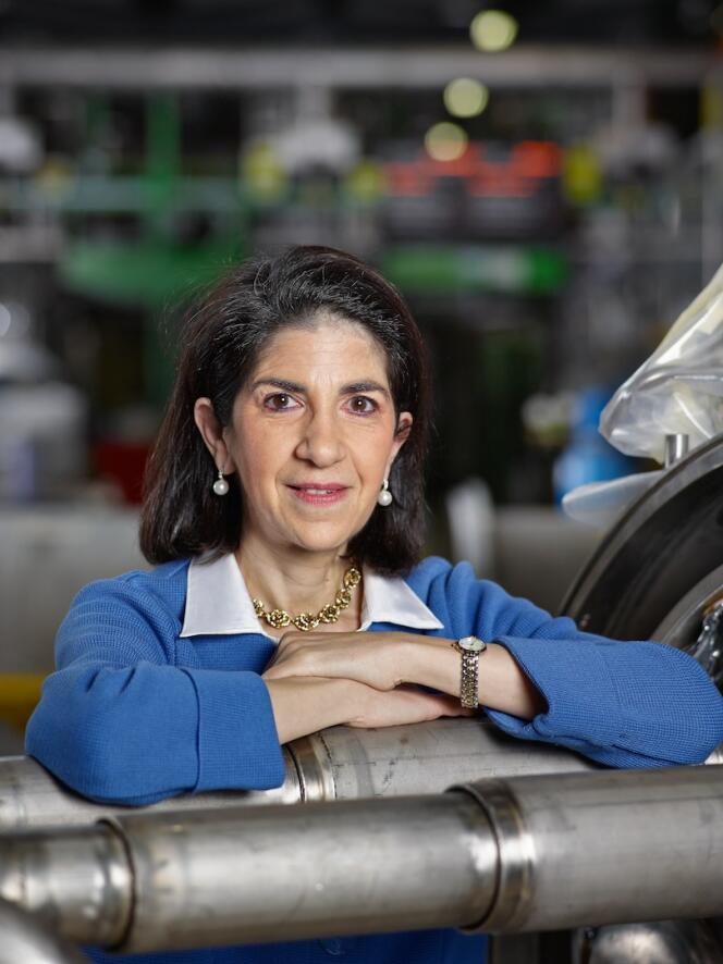 La physicienne Fabiola Gianotti, aux commandes du CERN pour cinq ans.