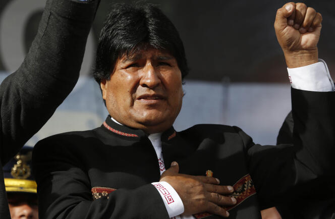 Le président bolivien Evo Morales, le 22 février à La Paz.