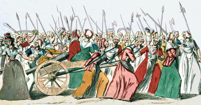 Marche des femmes sur Versailles du 5 octobre 1789 - CC0 Domaine public