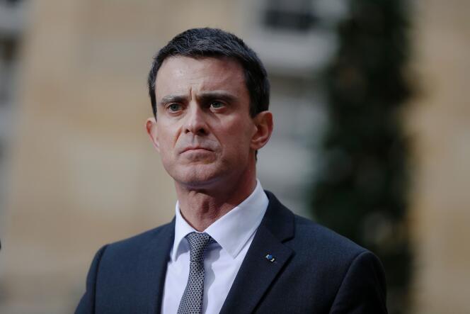Le premier ministre Manuel Valls, le 25 février 2016.