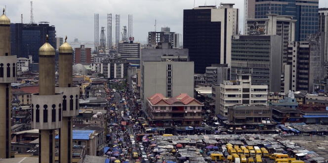 Une vue de Lagos. La capitale économique du Nigeria est au 221e rang des pires du monde, selon un classement de le cabinet Mercer.