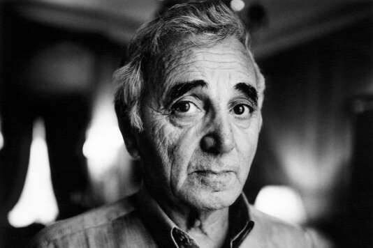 Charles Aznavour, Ã  Paris, en 2005.