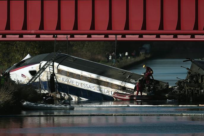 Le site de l’accident d’Eckwersheim, le 15 novembre 2015.