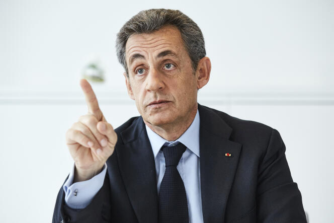 Nicolas Sarkozy, le 8 mars, à Paris.