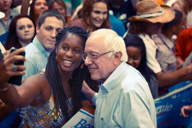 A 74 ans, Bernie Sanders, sénateur du Vermont, décide de se lancer dans la course à l'investiture démocrate (ici, à Kenner, en Louisiane, le 26 juillet 2015).