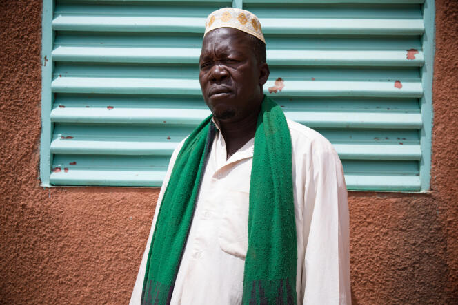 Amadou Diala, président du groupe koglweogo de Poure, au Burkina Faso.