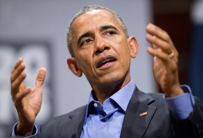 Barack Obama au festival SXSW, à Austin, vendredi 11 mars.