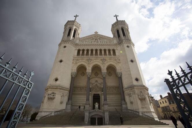 La basilique de Fourvière, à Lyon, le 8 mars 2016.