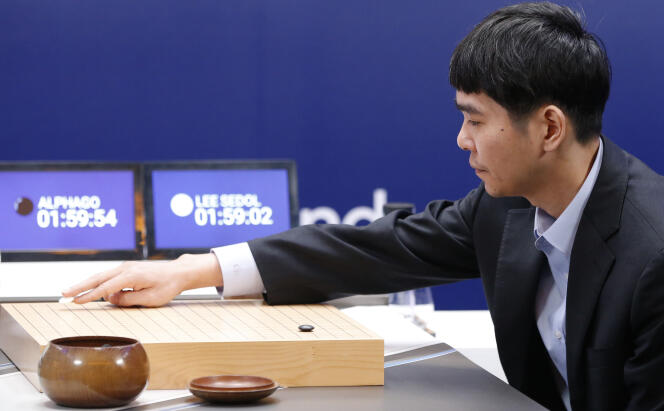 Le joueur professionnel de go sud-coréen Lee Sedol.