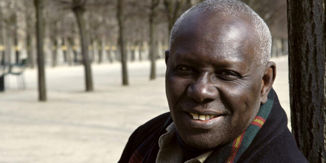 L'écrivain sénégalais Boubacar Boris Diop, le 15 mars 2006 à Paris.