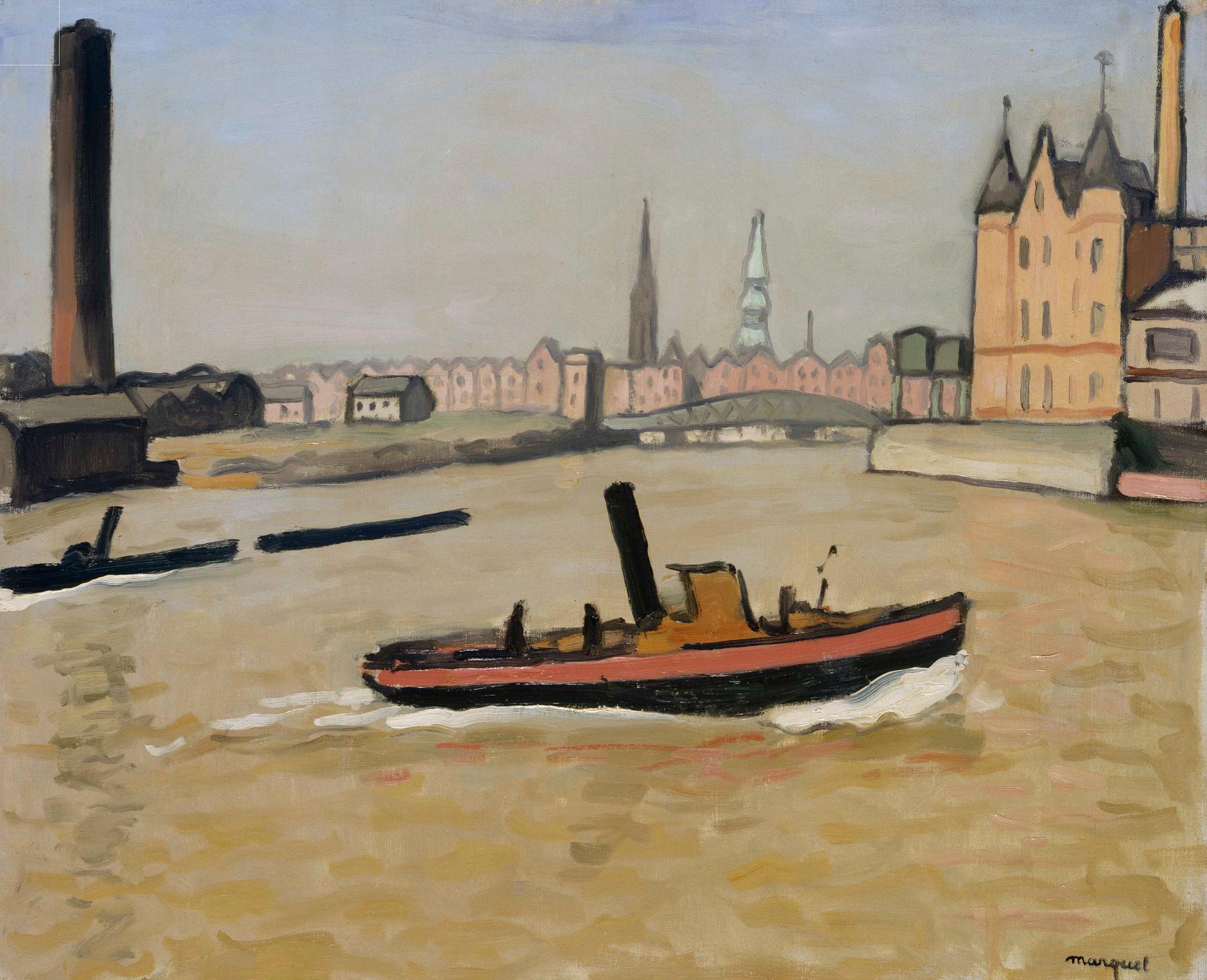 Le Peintre Albert Marquet Fait Escale A Paris