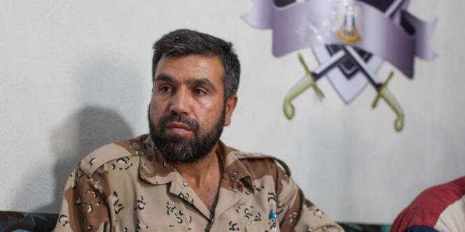 Jamal Ma'arouf, ici le 16 juin 2013 dans la province d'Idlib.