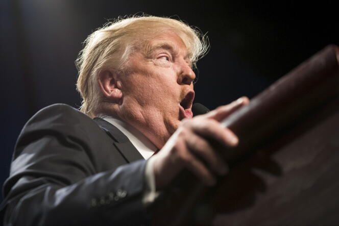 Donald Trump, en campagne à Fort Worth (Texas), le 26 février.