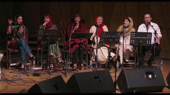 Le concert organisé à Téhéran par Sara Najafi dans 