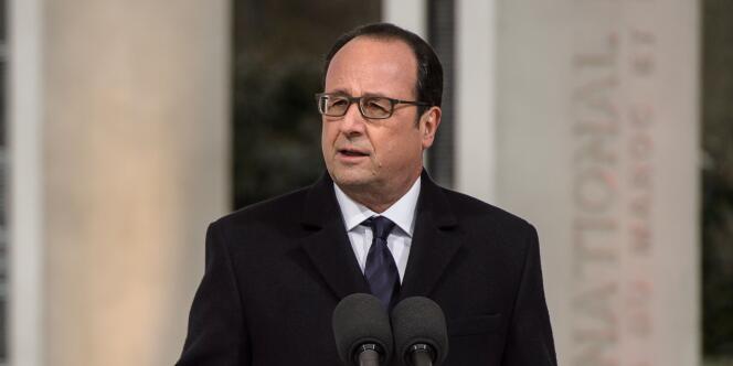 François Hollande, le 19 mars.