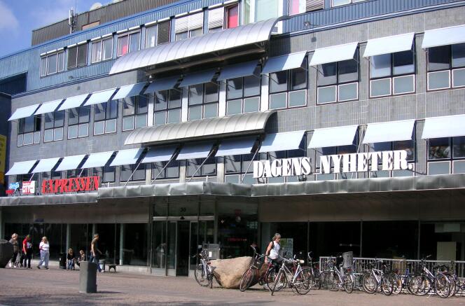 Le siège du Dagens Nyheter à Stockholm, en 2007.