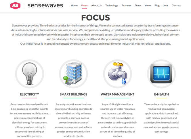 L'offre de Sensewaves - une des 5 startups récompensées par DataCity - pour rationaliser notre consommation énergétique.