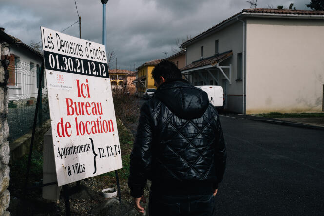 Saint-Gaudens (Haute-Garonne) a connu une frénésie immobilière faisant s'effondrer les prix à la location et à la vente. Ici, en février 2016.