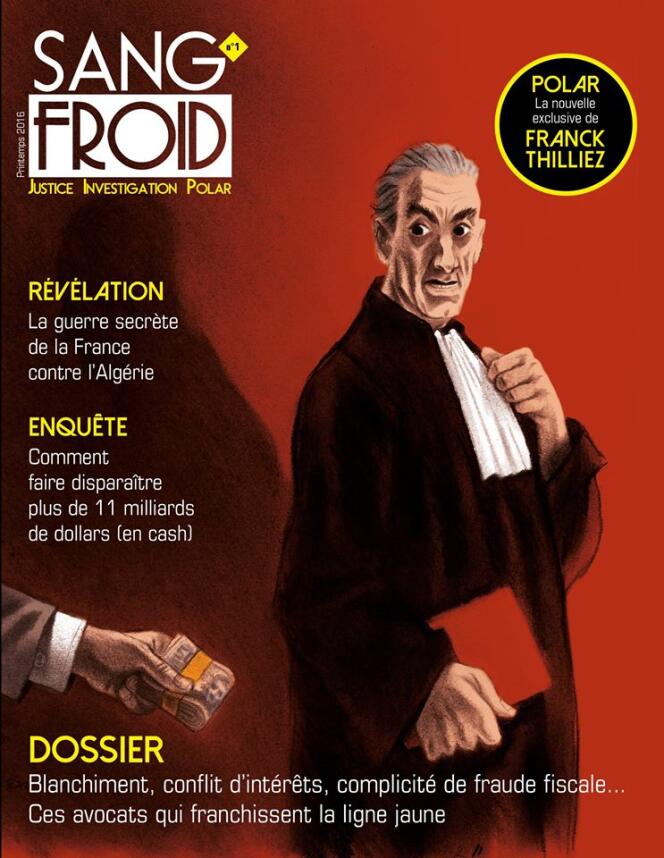 Couverture du premier numéro de Sang-Froid.