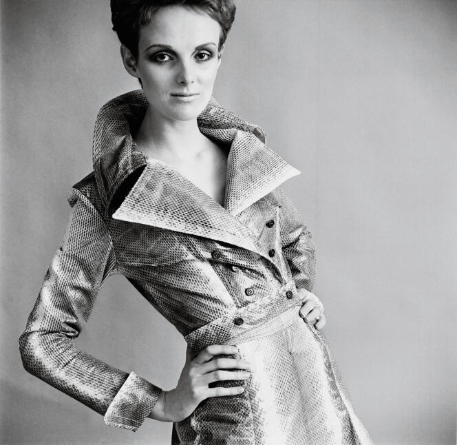 Avant de devenir styliste pour le “Vogue” américain, Grace Coddington a été mannequin en Grande-Bretagne (ici en avril 1967).