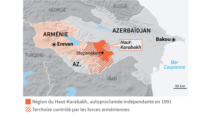 Violents Combats Dans Le Haut Karabakh Entre L Armenie Et L Azerbaidjan